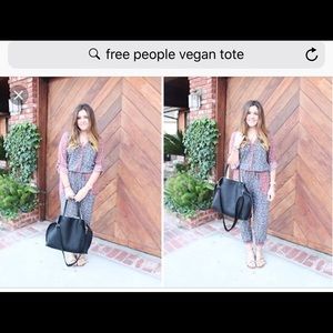 Free people vegan tote